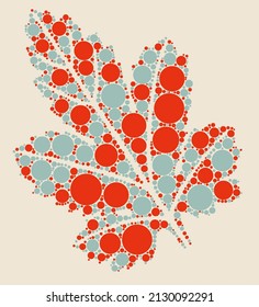 spring green leaf color vector