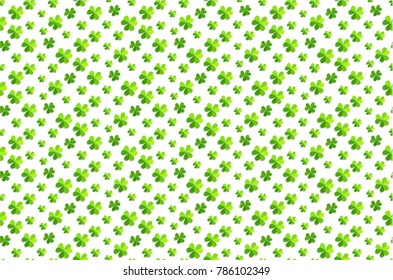 Spring green leaves seamless pattern backgrounds. vectos Illustrator design.