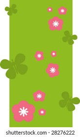 Spring greeting card