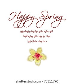 spring greetings