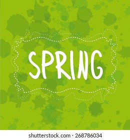 Spring handwriting 