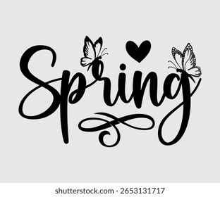 Spring, Happy Spring Eps design, Spring Eps Cut File, Hoppy t shirt, Bunny and spring Eps, Egg for Kids, Cut File Cricut
