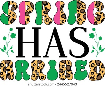 Der Frühling ist gekommen Sublimation Design Liebhaber