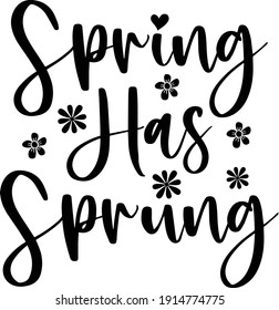 Spring Has Sprung, Vector File