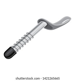 Spring hiking tool icon. Cartoon of spring hiking tool vector icon for web design isolated on white background