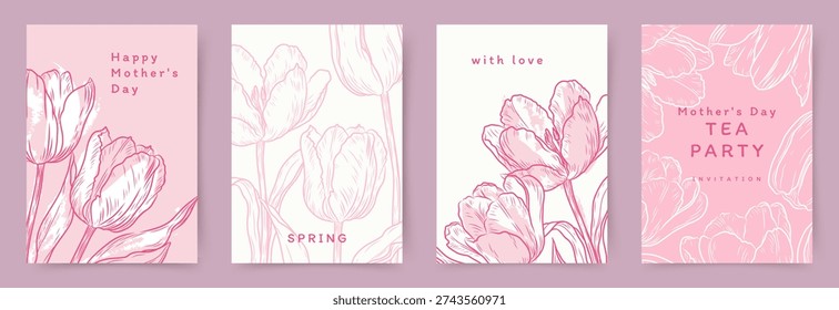 Spring holiday card set