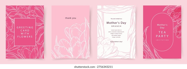 Spring holiday card set