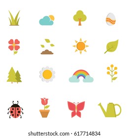 Spring Icon Design Vector