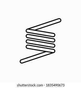 Spring Icon. Flexible Symbol for Design, Presentation, Website or Apps Elements - Vector. 
