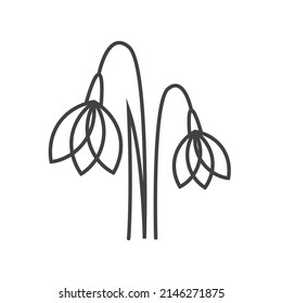 Icono de primavera aislado en un fondo blanco 19