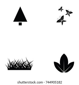 spring icon set