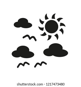 Spring icon. Trendy Spring logo concept on white background from Weather collection. Suitable for use on web apps, mobile apps and print media.