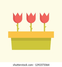Spring Icon Vector Graphic Download Template Modern