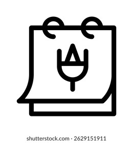 Ilustração de design de símbolo de vetor de ícone de mola