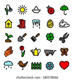 Spring icons 