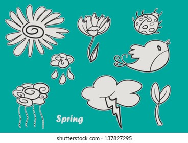 Spring illustration