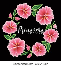 Spring (In Spanish) Floral Composition 
