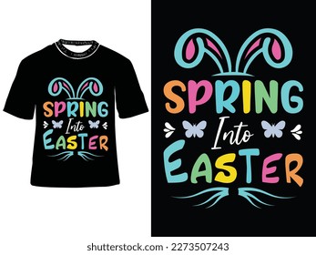 Spring into Easter, with our fresh and fun, t-shirt designs!