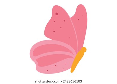 Spring Japan Style Sticker Design