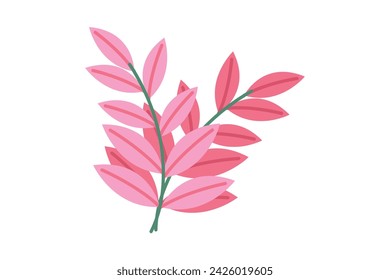 Spring Japan Style Sticker Design