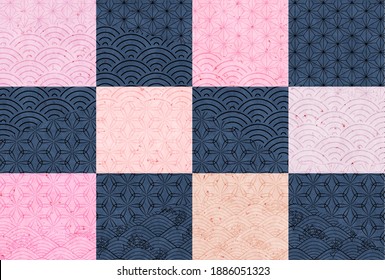 Spring Japanese pattern pattern Japan background