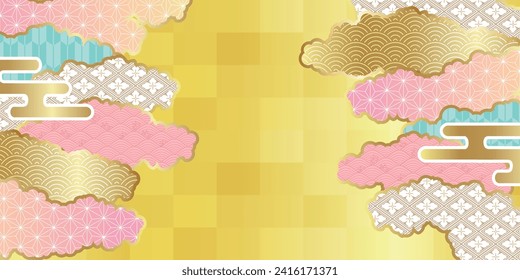 Spring Japanese Pattern Pink Background