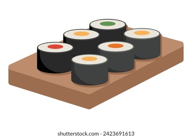 Spring Korean Style Sticker Design
