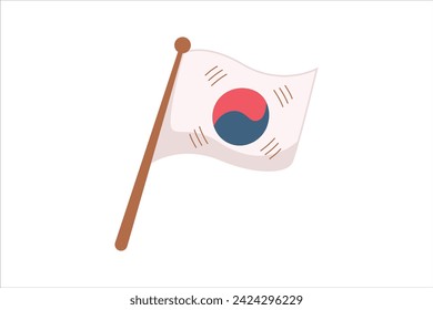 Spring Korean Style Sticker Design