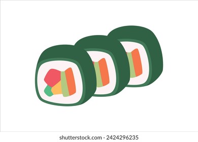 Frühling Koreanischer Stil Aufkleber Design