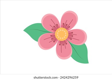 Spring Korean Style Sticker Design