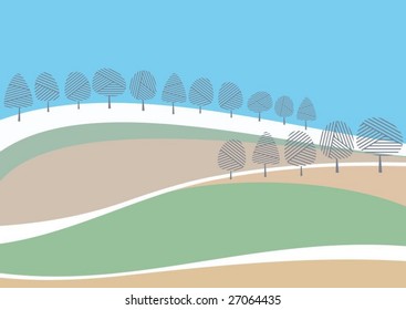 Spring landscape
