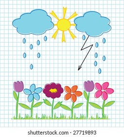 Spring landscape