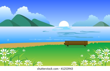Spring landscape