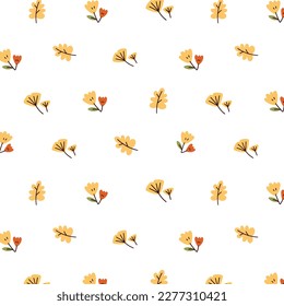 spring leaf repeating pattern seamless repeating pattern swatch can also be used for wrapping purposes and fabric printing