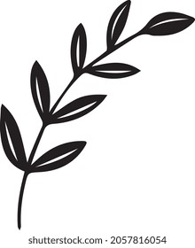 spring leaves vector art eps