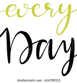 spring lettering phrases