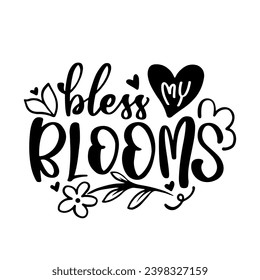 Spring Lettering Quotes and Phrases For Printable Posters, Cards, Tote Bags Or T-Shirt Design. Spring Season Quotes And Saying