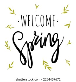 Grabado de primavera. Ilustración vectorial aislada en fondo blanco para camisetas, impresiones, tarjetas, pancartas