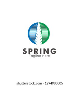 Spring logo design inspiration