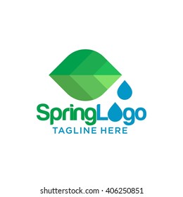 Spring Logo Template
