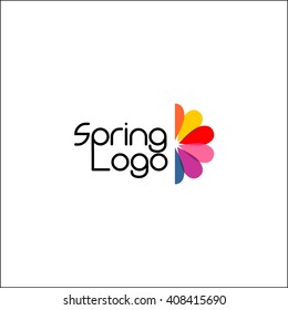Spring Logo Template
