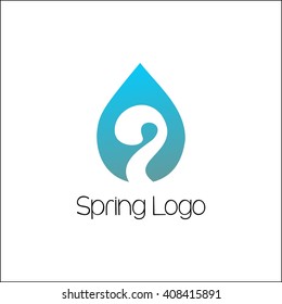 Spring Logo Template
