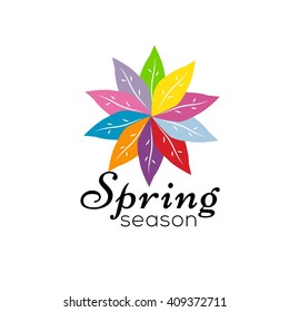 Spring Logo Template
