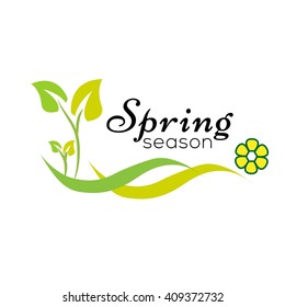 Spring Logo Template
