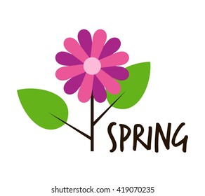 Spring Logo Template Stock Vector (Royalty Free) 419070235 | Shutterstock