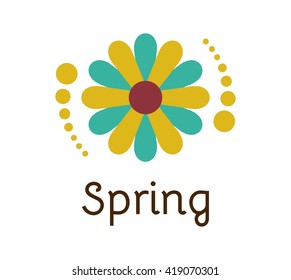 Spring Logo Template