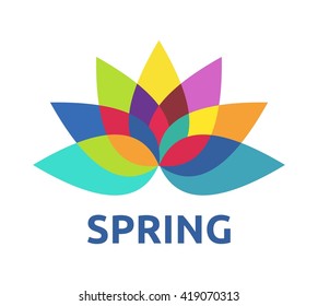 Spring Logo Template