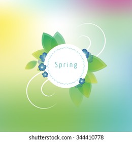 Spring lovely card