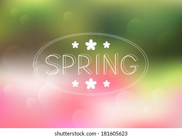 Spring mesh background for Your design