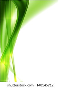 spring natural green Abstract vector background 